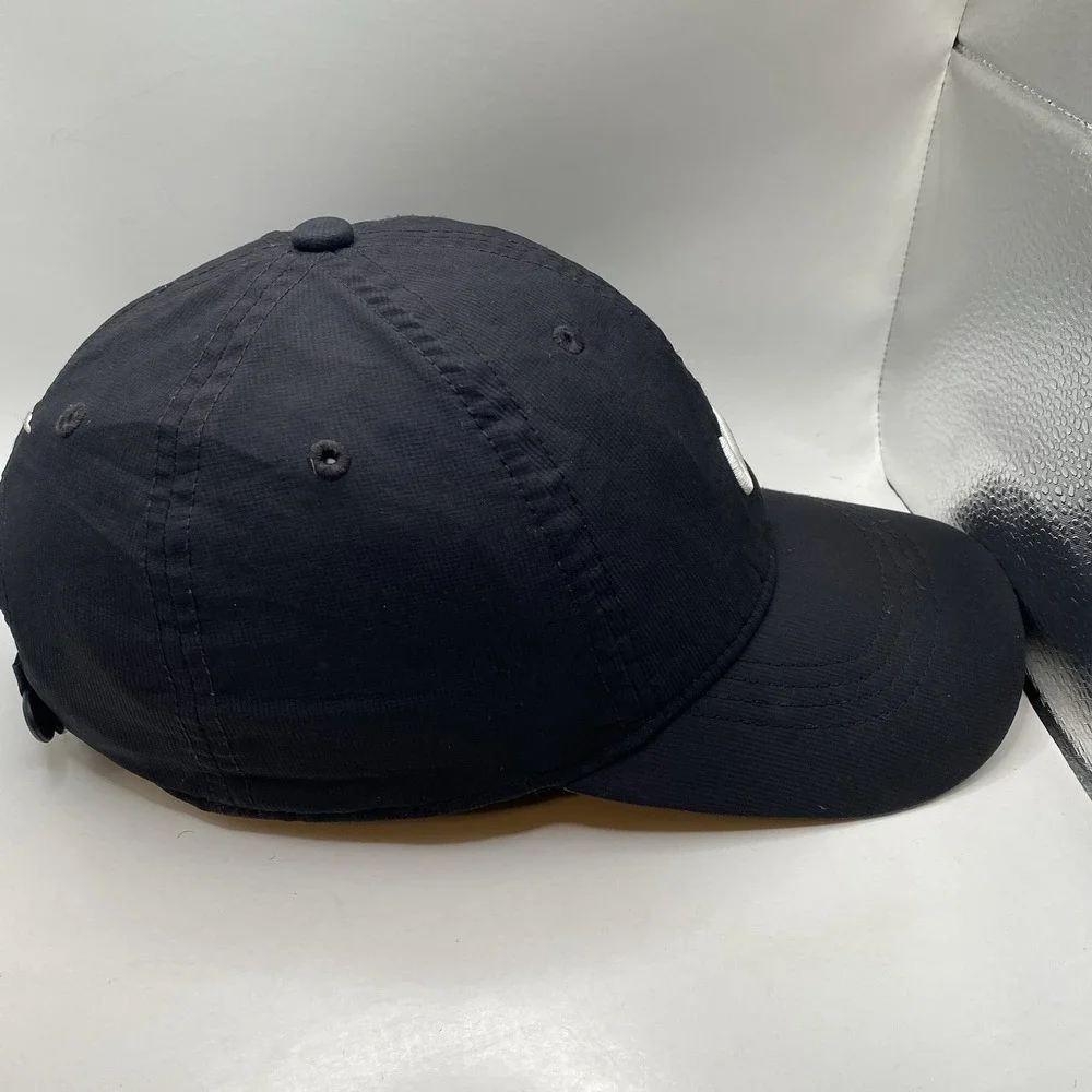 NIKE Hat‎ Legacy91 Black Drifit Running Golf Tennis Adjustable Strapback Cleaned